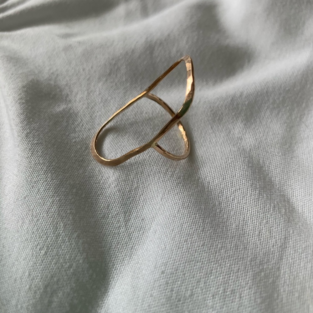 Oval Open Ring - image 5